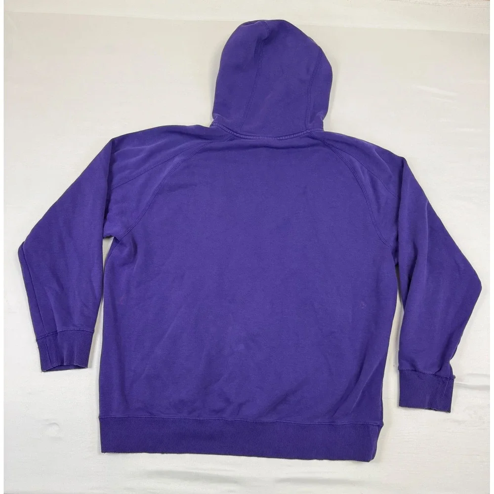 Jordan Mens Purple Full Zip Jumpman‎ Hoodie XL Raglan Sleeve Sportswear Jacket